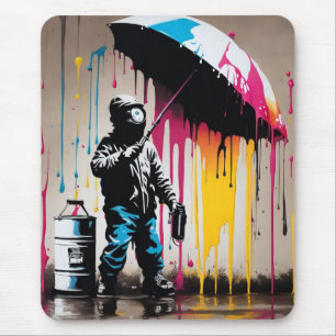 Mousepad Design do Kid de Grafite Negrito