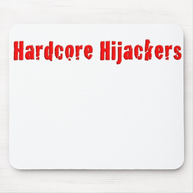 Mousepad Design do logotipo Hijackers de hardware em um (Frente)