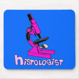 Mousepad Design do microscópio dos presentes do Histologis