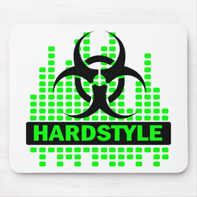 Mousepad Design do ritmo de Hardstyle (Frente)