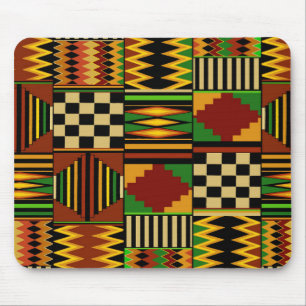 Mousepad Design do Royal Kente Cloth Africano