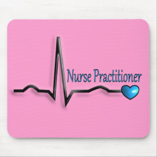 Mousepad Design dos presentes QRS do médico da enfermeira