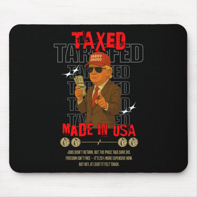 Mousepad Design Engraçado Com Pai Pautal - Memória Política (Frente)