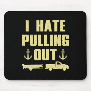 Mousepad Design Engraçado Para Homens Mulheres Barcos Capit