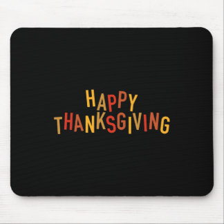 Mousepad Design Feliz Dia de Ação de Graças Adorável Fofo C