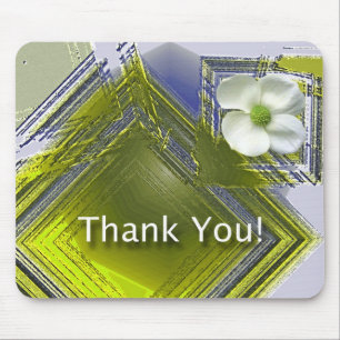 Mousepad Design floral de reconhecimento do empregado