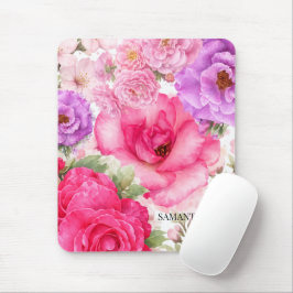 Mousepad Design Floral Personalizado