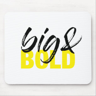 Mousepad design gráfico dinâmico moderno e urbano de Big