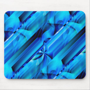Mousepad Design gráfico sem emenda - preto azul mim