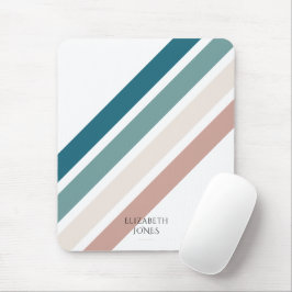 Mousepad Design minimalista em cores pastosas