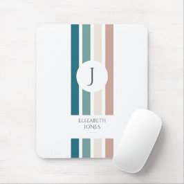 Mousepad Design minimalista em cores pastosas