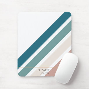 Mousepad Design minimalista em cores pastosas