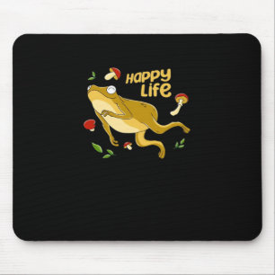 Mousepad Design Minimalista Essencial Sapo Feliz