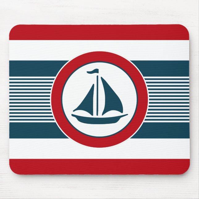 Mousepad Design náutico (Frente)