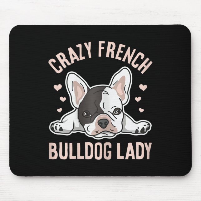 Mousepad Design para a sua mulher francesa (Frente)