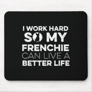 Mousepad Design Para Um Proprietário De Bulldog Francês 1