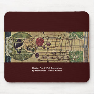 Mousepad Design para uma decoração da parede