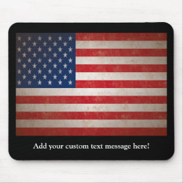 Mousepad Design patriótico da bandeira americana do estilo