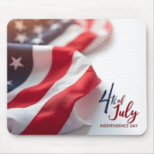 Mousepad Design Patriótico do Dia da Independência 4 de Jul