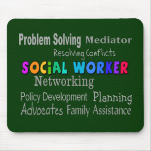Mousepad Design profissional dos deveres do assistente