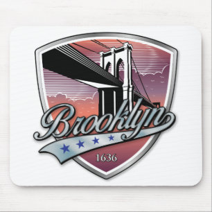 Mousepad Design Silver Brooklyn