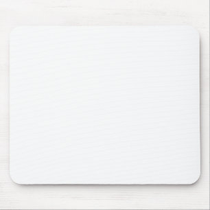 Mousepad Design simples branco personalizado Adicionar Foto