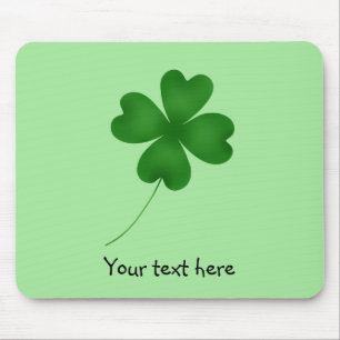 Mousepad Design simples do trevo