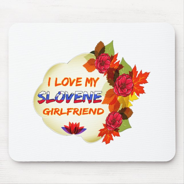 Mousepad Design Slovene do namorada (Frente)