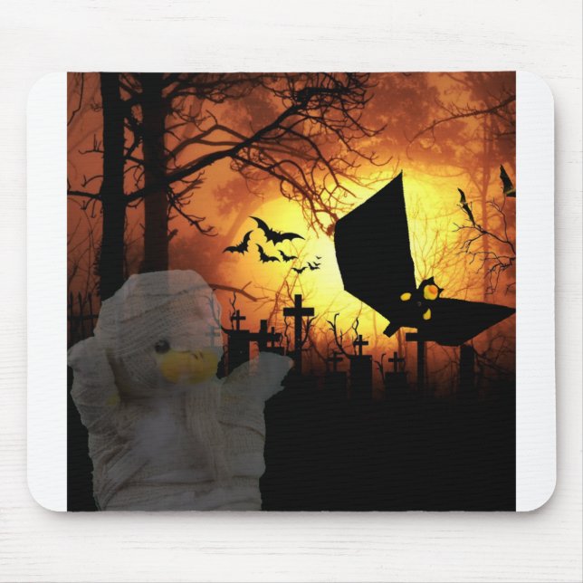 Mousepad Design único de Halloween (Frente)
