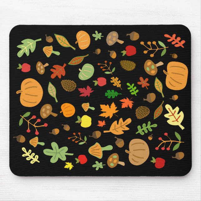 Mousepad Designo de Outono (Frente)