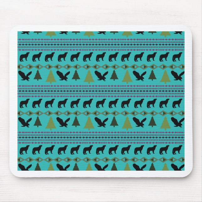 Mousepad Designs nativos americanos (Frente)