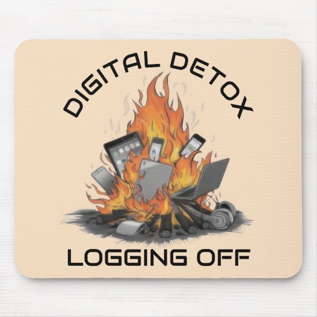 Mousepad Desintoxicação Digital (Frente)