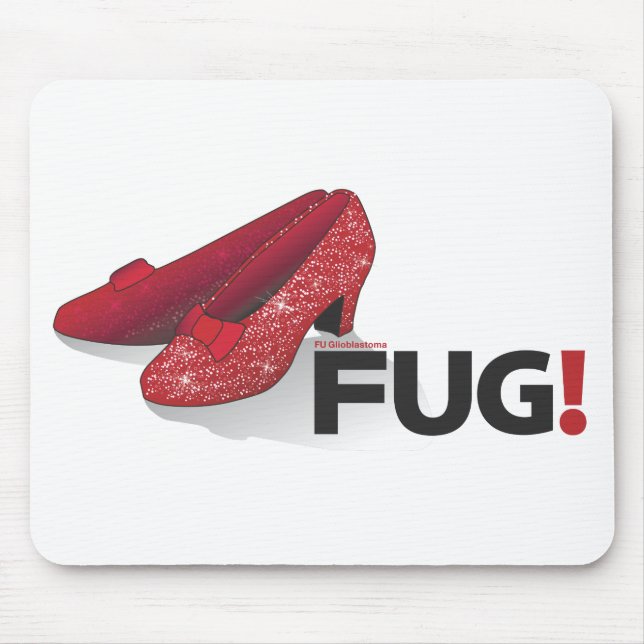 Mousepad Deslizadores do rubi do FUG (Frente)
