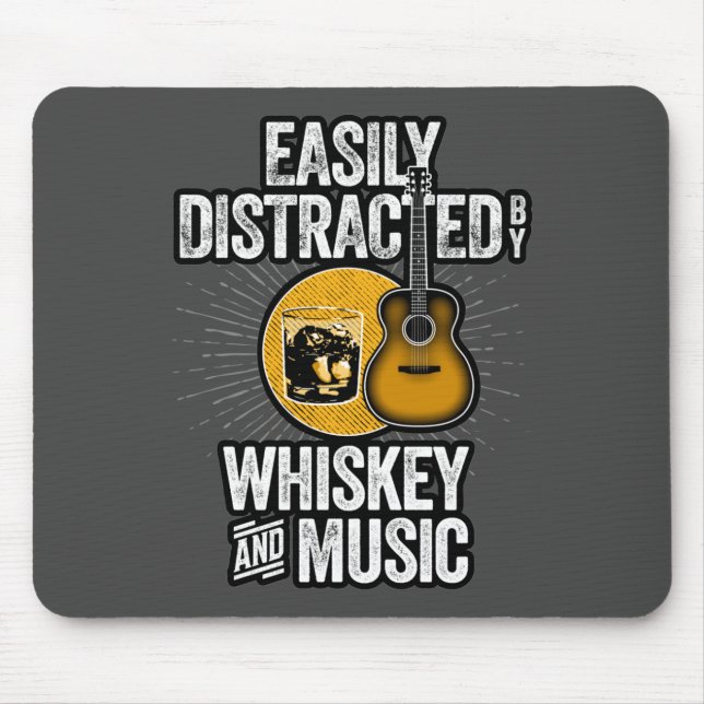 Mousepad Deslocado facilmente por Vinho e Assassinatos Most (Frente)