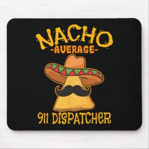 Mousepad Despachante de 911 Não Médio Mensageiro Mexicano C