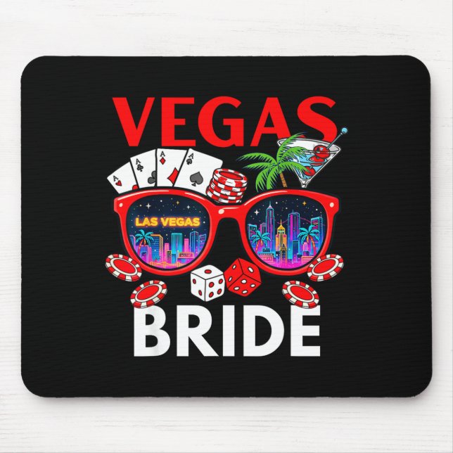 Mousepad Despedida de Solteira Vegas Noiva 2026 (Frente)