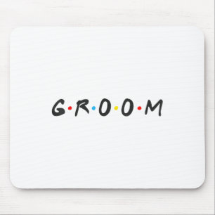 Mousepad Despedida de Solteiro do Noivo Dia do Casamento No