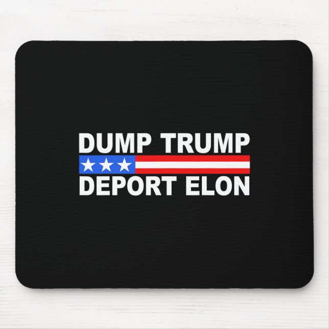Mousepad Despejar Trump Deportar Elon 50501  (Frente)