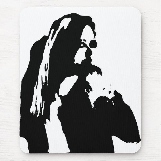 Mousepad Desrespeitoso Olhar Fixo (Frente)