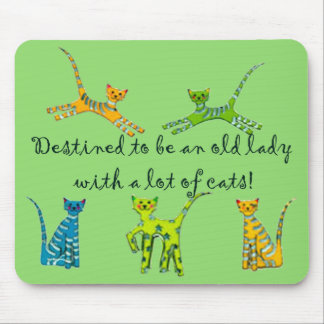 Mousepad Destinado para ser uma senhora idosa com muitos