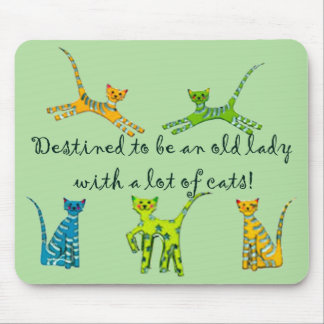 Mousepad Destinado para ser uma senhora idosa com muitos
