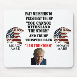 MOUSEPAD DESTINO DOS SUSPEITOS AO PRESIDENTE TRUMP