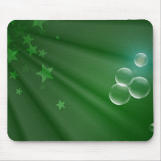 Mousepad Destino verde do amor da paz da arte do teste padr