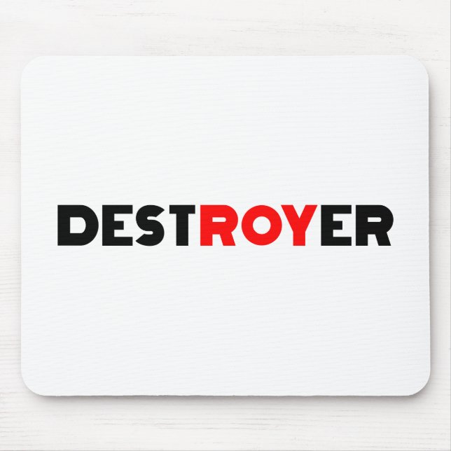 Mousepad Destroyer Roy (Frente)
