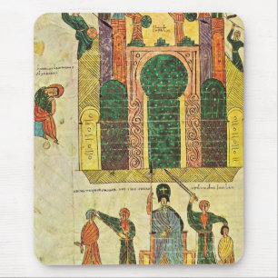 Mousepad Destruição do primeiro templo por Nebuchadnezzar