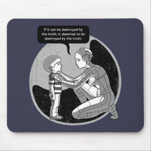 Mousepad Destruído Pela Verdade
