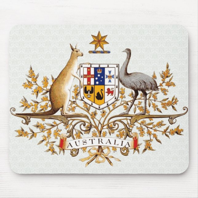 Mousepad Detalhe da brasão de Austrália (Frente)