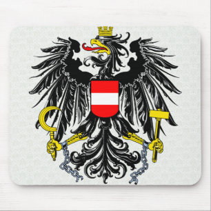 Mousepad Detalhe da brasão de Áustria