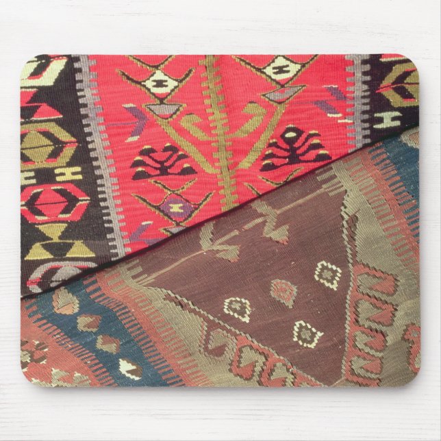 Mousepad Detalhe de dois tapetes de oração (Frente)