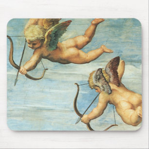 Mousepad Detalhe de Galatea Angels de Raphael Sanzio